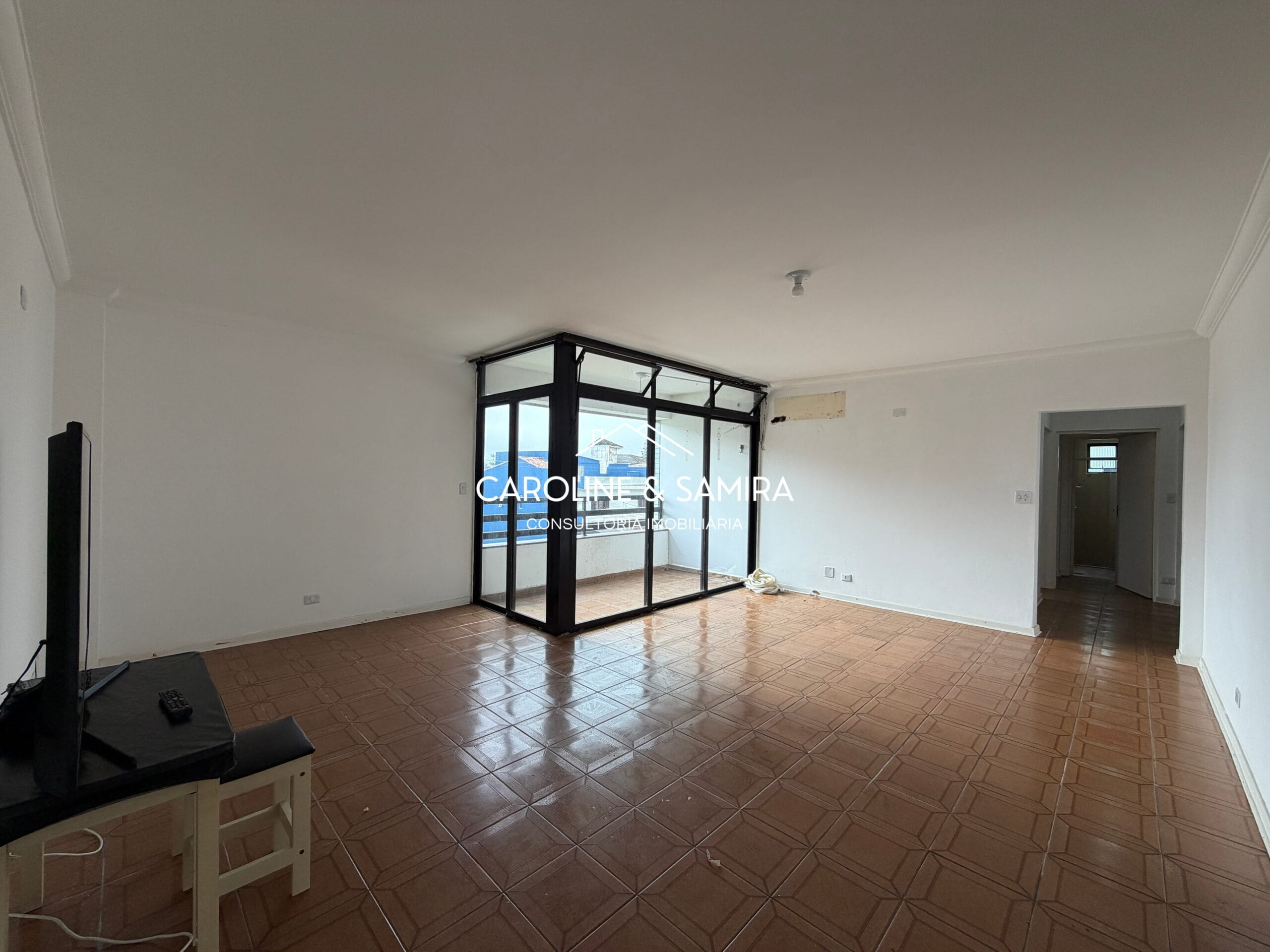 Apartamento à 300m do mar com 3 dorm – Nova Peruíbe – Cond. Biarritz