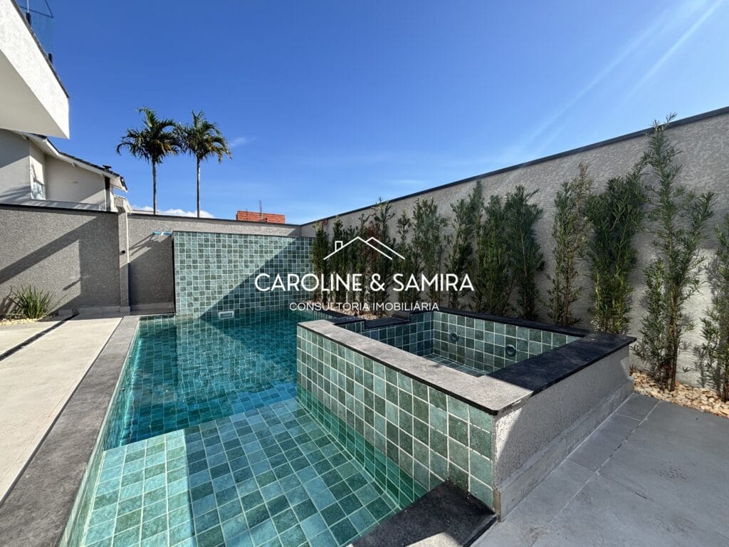 Sobrado luxuoso com piscina no condomínio Flora Rica - foto 3