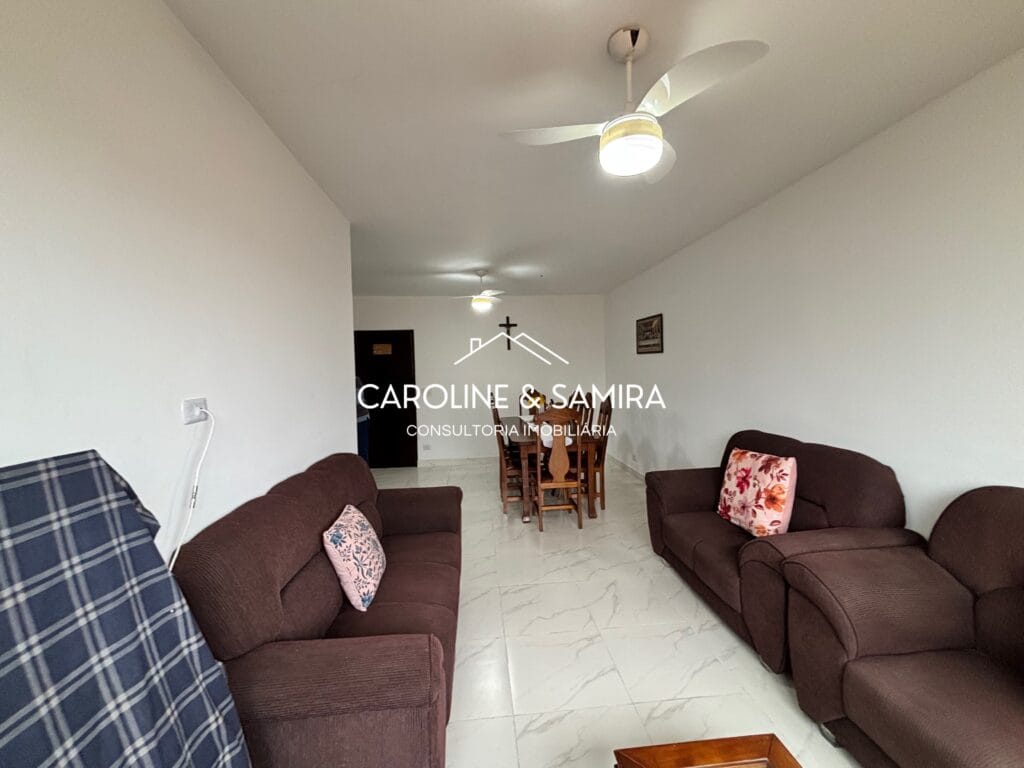 Apartamento reformado, semi mobiliado a 500m do mar – Ed. Mariner - foto 4