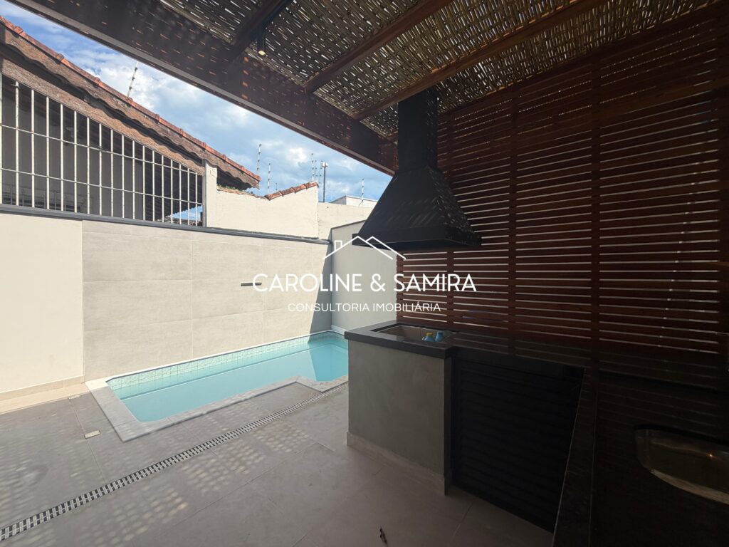 Sobrado com 3 dorm, piscina – Stella Maris - foto 9